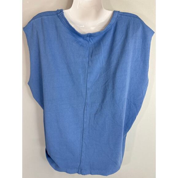 AERIE Women's Thrashed Blue Sweatshirt Medium NWT - Picture 6 of 9